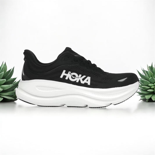 Hoka black/white